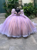Vestido de baile vintage de tul, vestido para dulce dieciséis, vestido de princesa Y2353