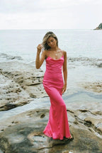 Vestido largo elegante para fiesta Vestido de noche encantador Y3014