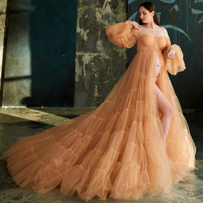 Capture Your Precious Moments with Maternity Photoshoot Dress - A Perfect Fit for Pregnant Women