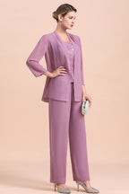 BMbridal Elegant Cap-Sleeves Lace Chiffon Affordable Mother of Bride Online with Wrap