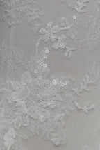 Amazing V-neck Appliques Mermaid Elegant Wedding Dresses