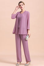 BMbridal Elegant Cap-Sleeves Lace Chiffon Affordable Mother of Bride Online with Wrap
