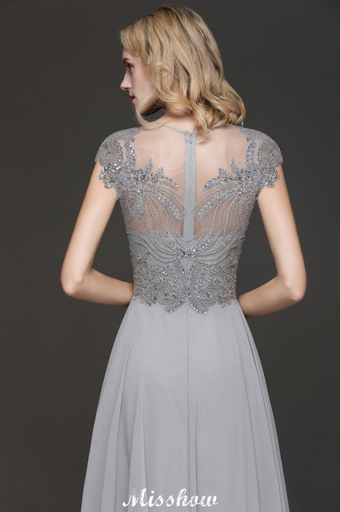 Crystal Appliques Sweetheart Side Slit Evening Maxi Dresses Backless aline Wedding Party Dress