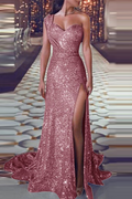 Vestido de Noite Sexy com Decote em V e Aplicações em Tom Bronzeado (6 Cores)