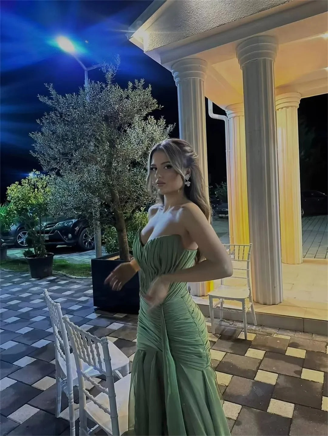 Avery Custom Sweetheart Sleeveless Off-shoulder Backless Bespoke Occasion Dresses 2025 Woman Luxury Evening Dress Elegan