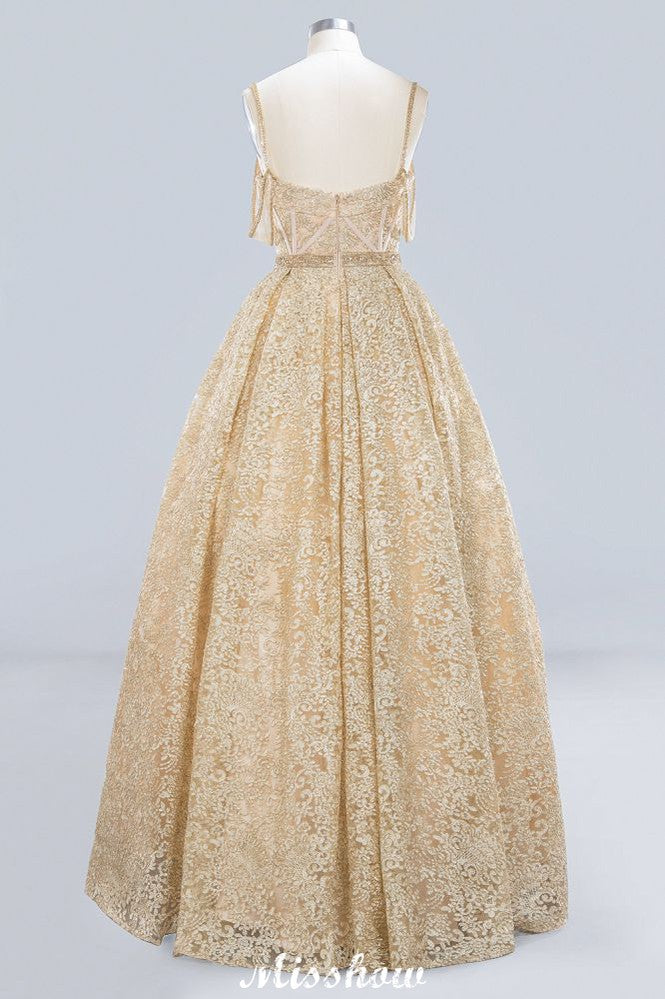 Vestido de Noiva Elegante em Tule com Renda, Saia Rodada, Alças Finas e Decote Coração, Sem Mangas