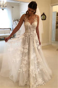 Robes de mariée élégantes robes de mariée en dentelle blanche