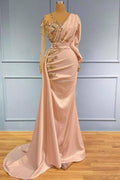 Robes de soirée longues à manches Robes de bal scintillantes
