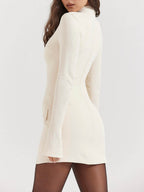 Robe miniature crème vintage
