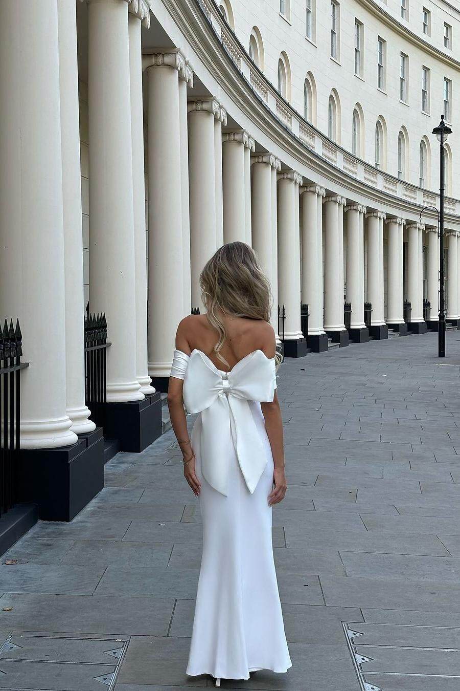 Sleeveless Off Shoulder Long Mermaid Prom Dress Pleated Custom Color 70 Colors