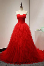 Herzförmige Schnürballkleider, Funkelnde Bescheidene Ballkleider, Quinceañera-Kleider, Ballkleider mit Schleppe, Abendkleider Y1559
