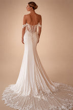 RoyceBridal Mermaid Wedding Dress Sweetheart Luxury Satin Chapel Train Bridal Gown Vestido De Novia Boda 2027 Customized