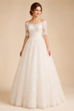 LORIE Boho Wedding Dresses Mermaid Lace Long Sleeves Wedding Gown Vintage White Ivory Custom Made Luxury Bridal Dress Customized