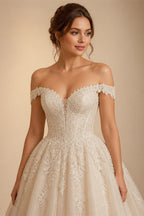 Elegant Deep V Spaghetti Strap Boho Wedding Dress Cutout Chiffon A Line Bridal Gowns Lace Wedding Gowns Beach Customized