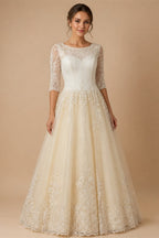 Elegant Deep V Lace Boho Wedding Dress Chiffon A Line Bridal Gowns High Split Low Back Wedding Gowns Vestido De Novia Customized
