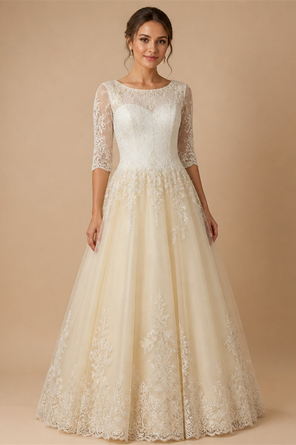 Elegant Deep V Lace Boho Wedding Dress Chiffon A Line Bridal Gowns High Split Low Back Wedding Gowns Vestido De Novia Customized