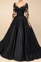 Black Luxury Gothic Wedding Dress Bridal Gown Heavy Beading  ZP199