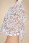 Luxury High Neck Lace Wedding Dress ZP182