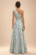 A-Line/Princess V-Neck Satin Tea-Length Mother of the Bride Dresses with Flower (SHI22500080)