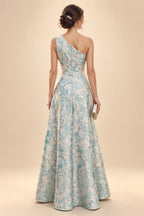 A-Line/Princess V-Neck Satin Tea-Length Mother of the Bride Dresses with Flower (SHI22500080)