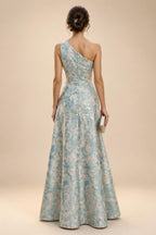 Sheath/Column Scoop Neck Lace Appliques Maxi Mother of the Bride & Groom Dresses with Ruched Waist & Sequin (SHI22501632)