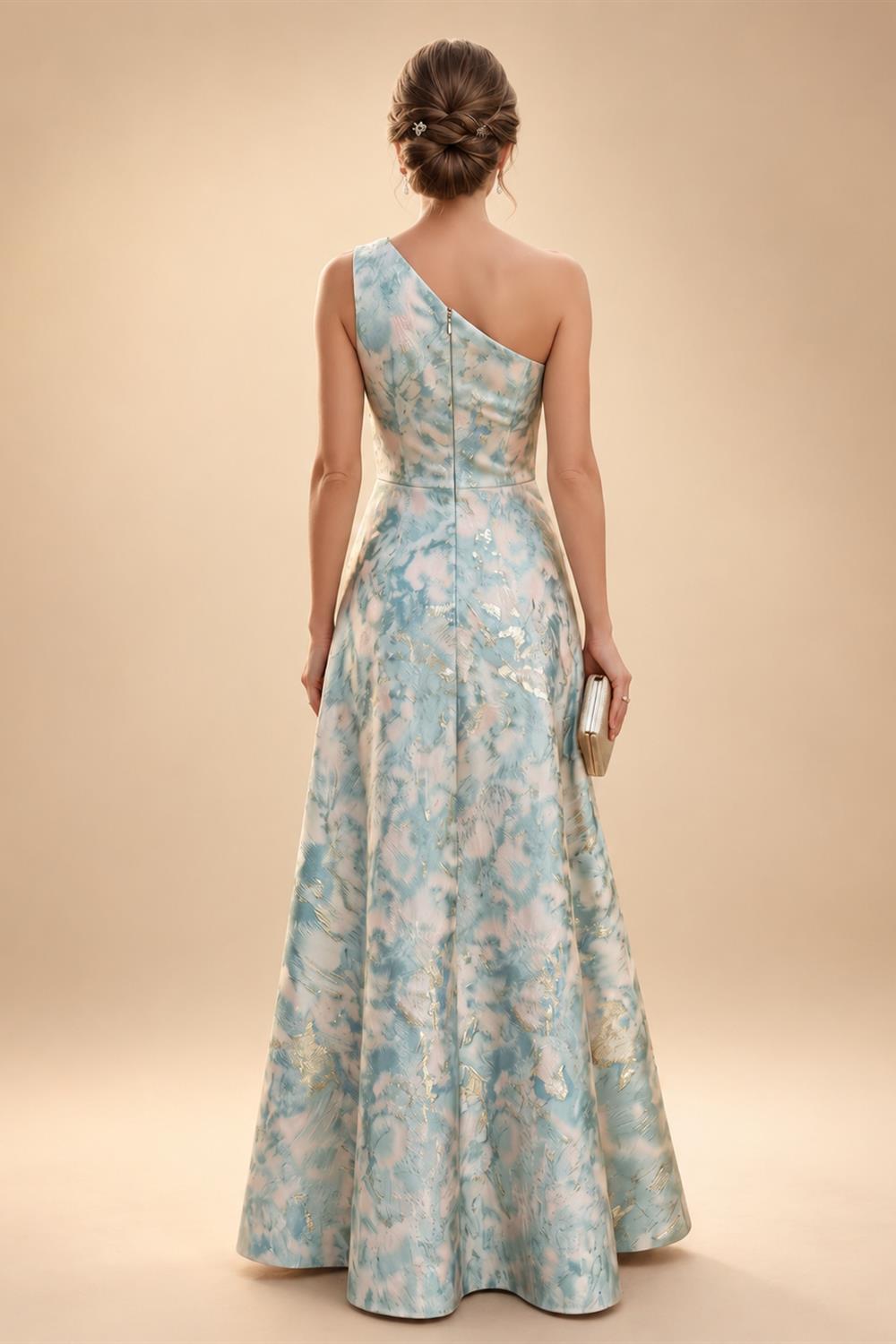 Sheath/Column Off Shoulder Chiffon Floor-Length Mother of the Bride & Groom Dresses with Lace Appliques (SHI22501551)