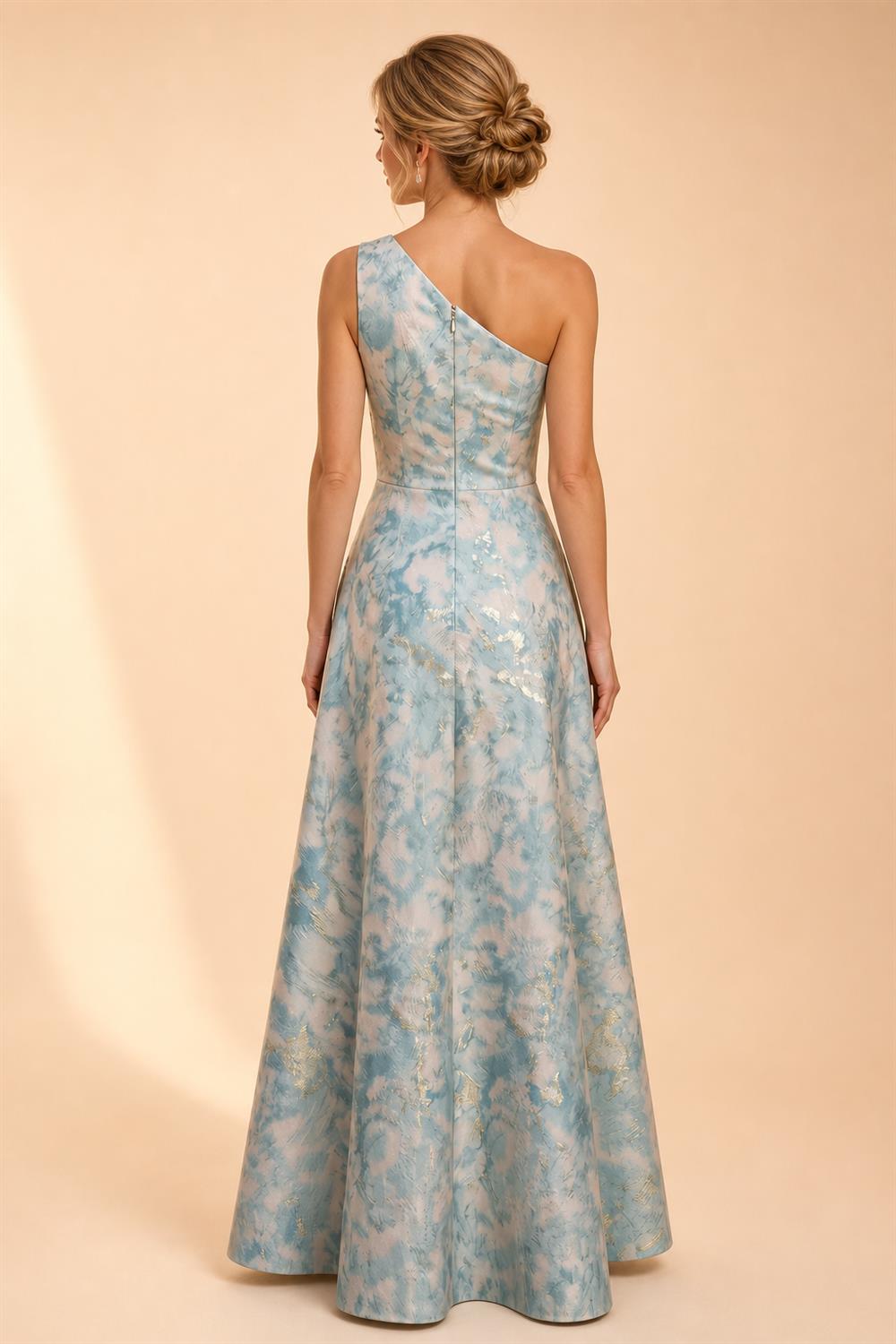 Sheath/Column Scoop Neck Satin Tea-Length Mother of the Bride & Groom Dresses with Ruched Waist & Rhinestones (SHI22501657)