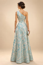 Jumpsuit Scoop Neck Chiffon Floor-Length Mother of the Bride Pantsuits with Rhinestones (SHI22501658)