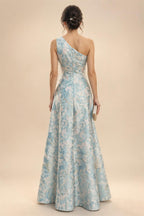 A-Line Chiffon Cape Sleeves Floor-Length Mother of the Bride & Groom Dresses with Floral Sequin Bodice (SHI22500691)