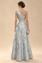 Sequin Floral Sheath/Column V-Neck Floor-Length Mother of the Bride & Groom Dresses with Ruched Waist (SHI22500972)