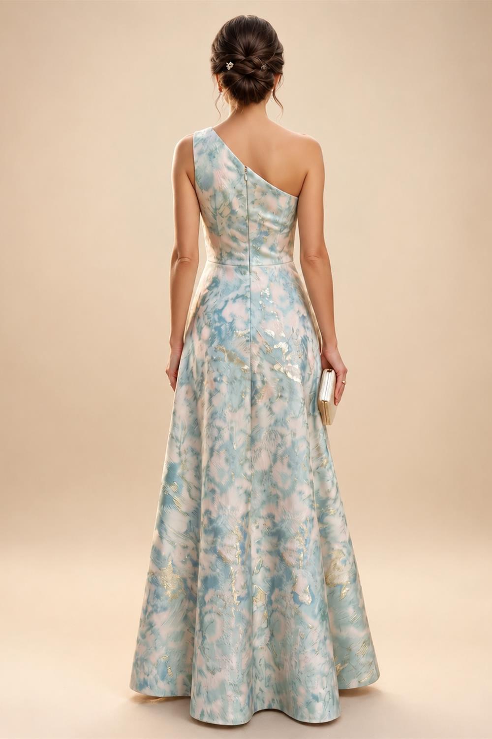 V Neck Chiffon Short Sleeves Mother of the Bride Dresses (SHIR1110366)