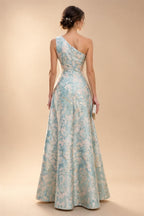 A-Line/Princess Off Shoulder Chiffon Maxi Mother of the Bride & Groom Dresses with Lace Appliques, Rhinestone & Pleats (SHI22501655)