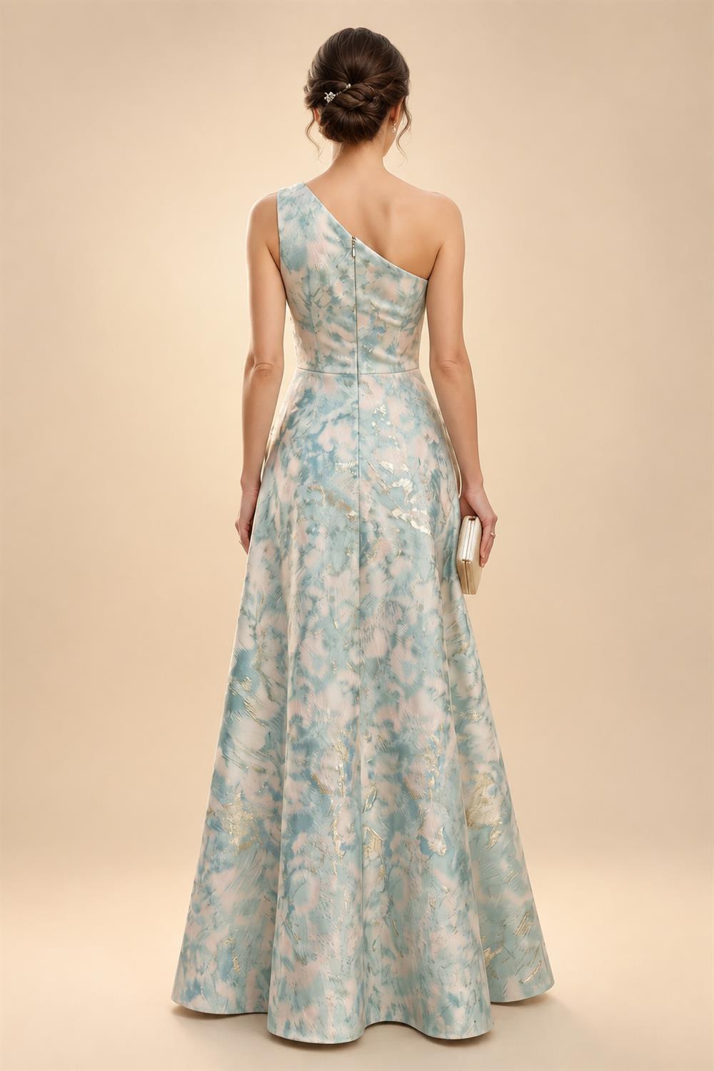 Sleeveless Lace Appliques Mother of the Bride Dresses with 3D Flower (SHI22500545)