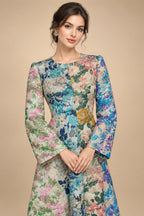 Jacquard A-Line/Princess Strapless Mini Homecoming Dresses with Bow & Pearls (SHI22370329)