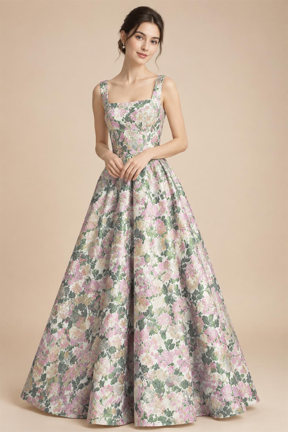 Jacquard A-Line/Princess Strapless Mini Homecoming Dresses with Bow & Pearls (SHI22370329)