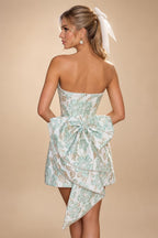 Chiffon A-Line/Princess Spaghetti Straps Mini Homecoming Dresses with Ruffles (SHI22370482)