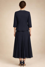 Sheath Satin Jacquard Off Shoulder Floor-Length Mother of the Bride & Groom Dresses (SHI22500823)