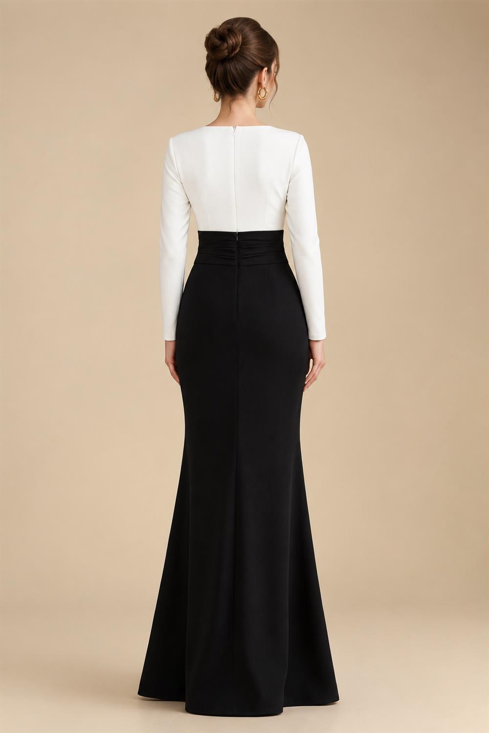 V Neck Chiffon Short Sleeves Mother of the Bride Dresses (SHIR1110366)