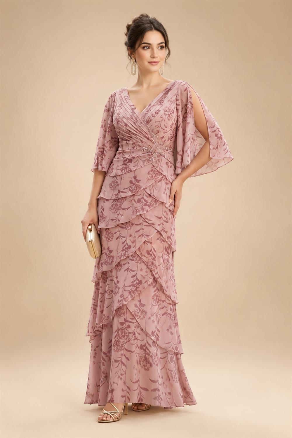 Sheath/Column Scoop Neck Velvet Floor-Length Mother of the Bride & Groom Dresses with Ruched Waist & Pockets (SHI22501602)