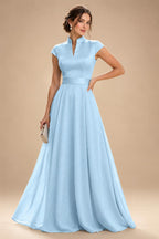Elegant A-Line Chiffon Floor-Length Mother of the Bride & Groom Dresses with Satin Corset Bodice (SHI22500678)