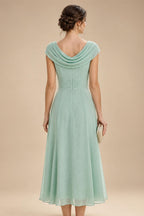 A-Line/Princess Sweetheart Chiffon Maxi Mother of the Bride & Groom Dresses with Lace Appliques & Ruched Bodice (SHI22501637)