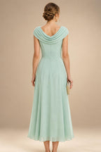 A-Line/Princess V-Neck Floral Embroidery Maxi Mother of the Bride & Groom Dresses with Ruched Waist (SHI22501624)