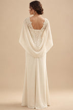 Sheath/Column Scoop Neck Velvet Maxi Mother of the Bride & Groom Dresses with Ruched Waist (SHI22501595)