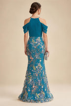 Sheath/Column Asymmetrical Pleated Satin Floor-Length Mother of the Bride Dresses with Ruffle (SHI22500107)