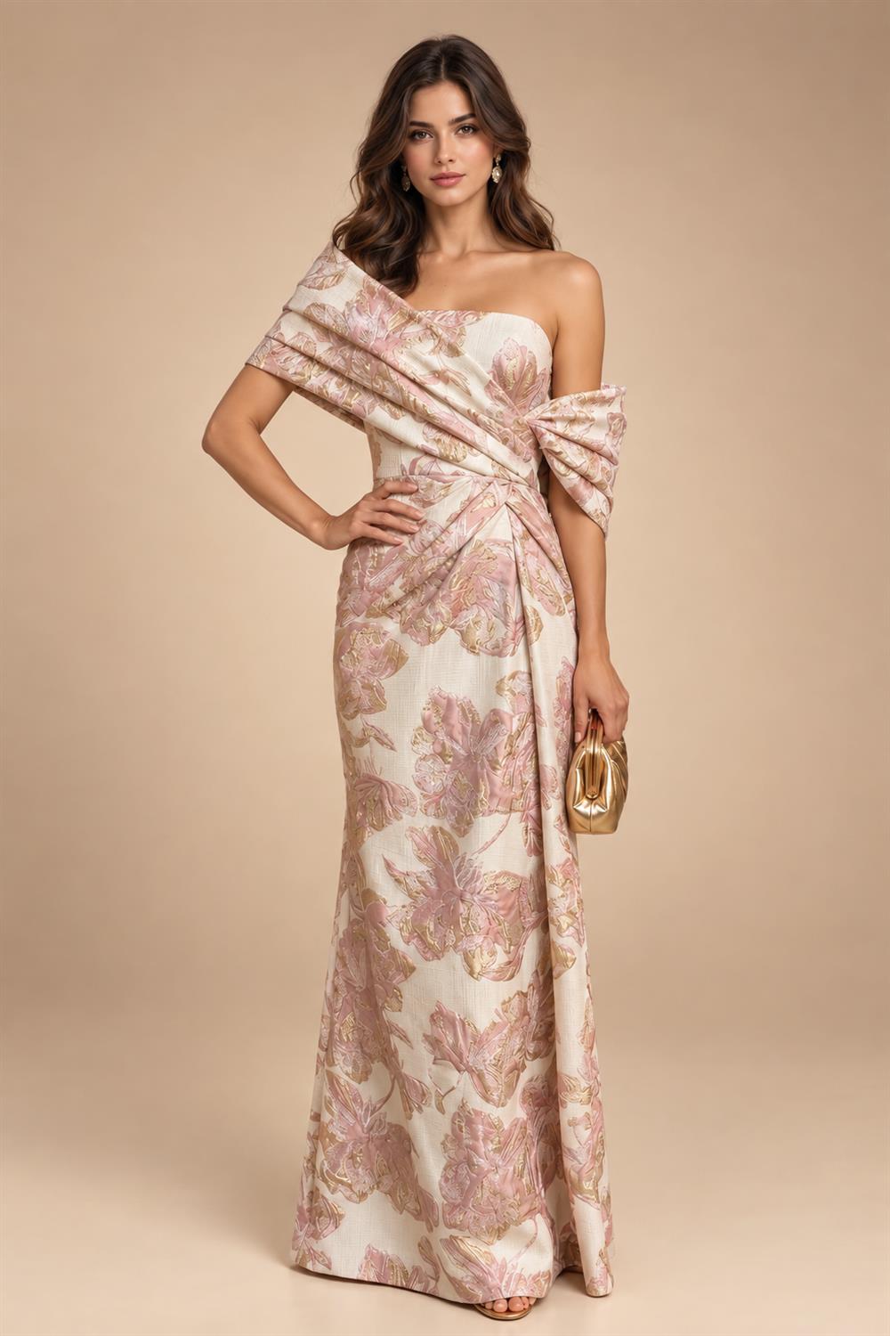 Sheath/Column Scoop Neck Satin Tea-Length Mother of the Bride & Groom Dresses with Ruched Waist & Rhinestones (SHI22501657)