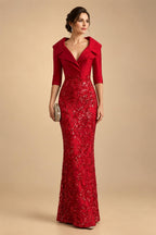 A-Line/Princess Scoop Neck Satin High-Low Mother of the Bride & Groom Dresses with Sequin Floral & Pleats (SHI22501631)