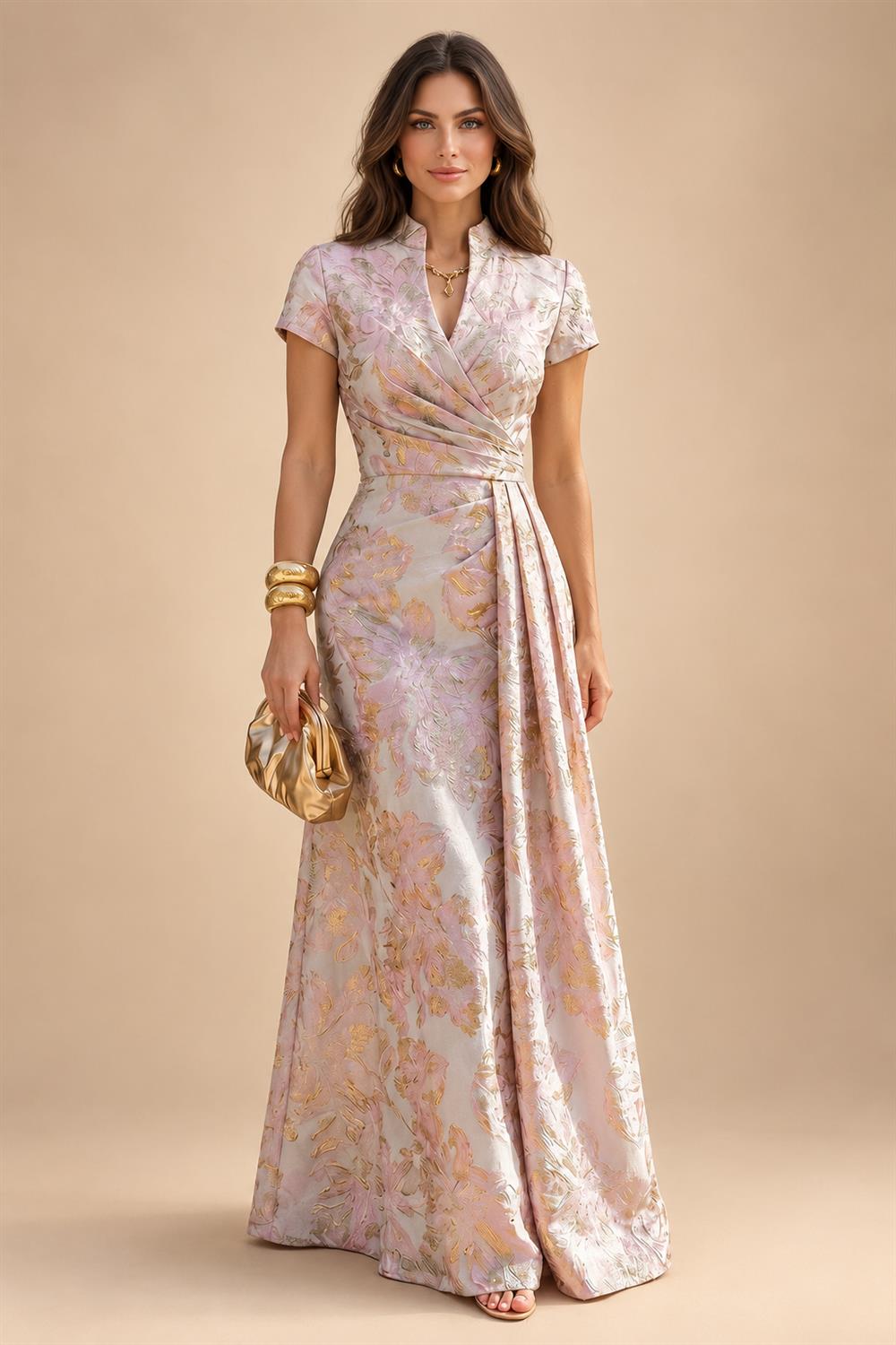 Jacquard A-Line/Princess Strapless Mini Homecoming Dresses with Bow & Pearls (SHI22370329)