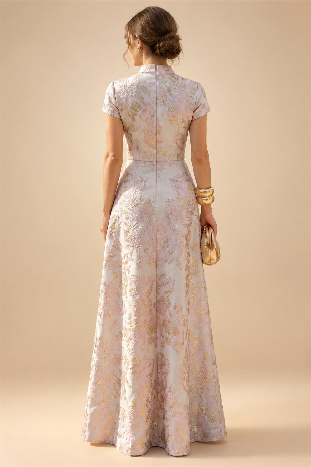 Sleeveless Lace Appliques Mother of the Bride Dresses with 3D Flower (SHI22500545)