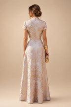 Sheath/Column Scoop Neck Velvet Floor-Length Mother of the Bride & Groom Dresses with Rhinestones (SHI22501640)