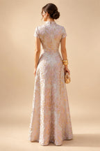 Sheath/Column Scoop Neck Velvet Floor-Length Mother of the Bride & Groom Dresses with Rhinestones (SHI22501640)
